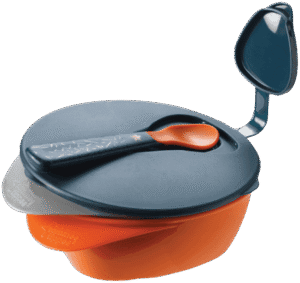 Tommee Tippee Feeding Bowls with Travel Lid & Spoon 4pc
