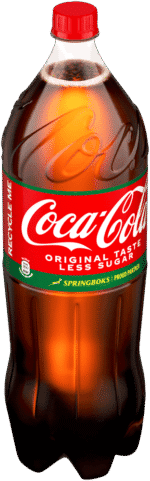 Coca-cola Original Taste Less Sugar Less Sugar Soft Drink 2L