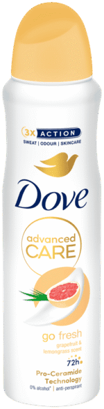 Dove AERO 150ML GRAPEFRUIT+LEMON