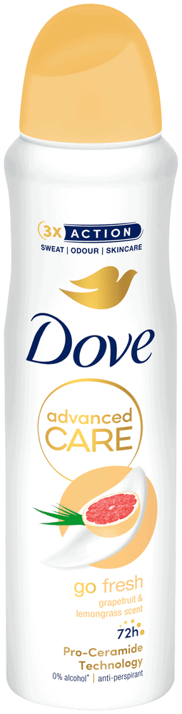 Dove AERO 150ML GRAPEFRUIT+LEMON