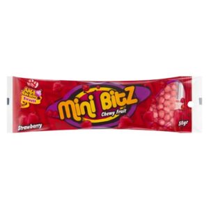 Ama MINI BITZ CHEWY FRUIT STRAWBERRY 50G