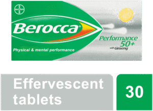 Berocca Performance 50+ Effervescent Tablets 30pk