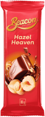 Beacon Hazel Heaven Chocolate Slab 80g