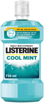 Listerine Cool Mint Daily Mouthwash 750ml