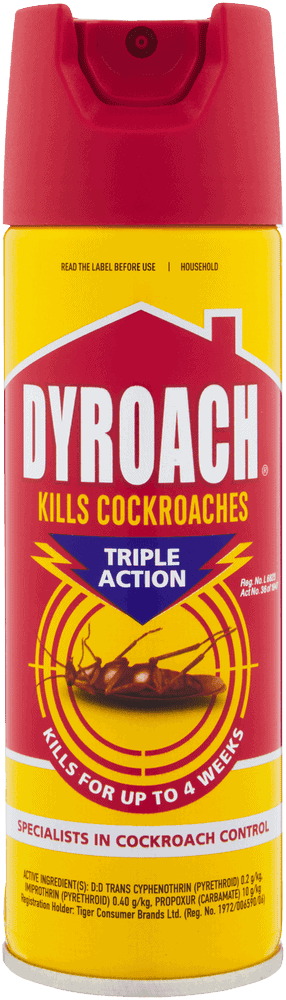 Dyrange Dyroach Superfast Triple Action Cockroach Killer 180ml
