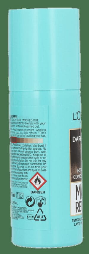L'oréal Paris Magic Retouch Dark Brown Instant Root Concealer Spray 75ml