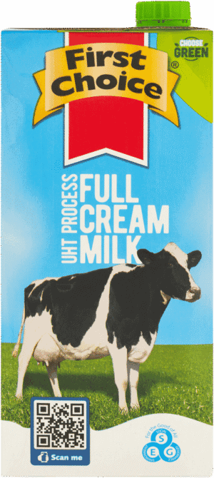 First Choice Full Cream Milk 1L