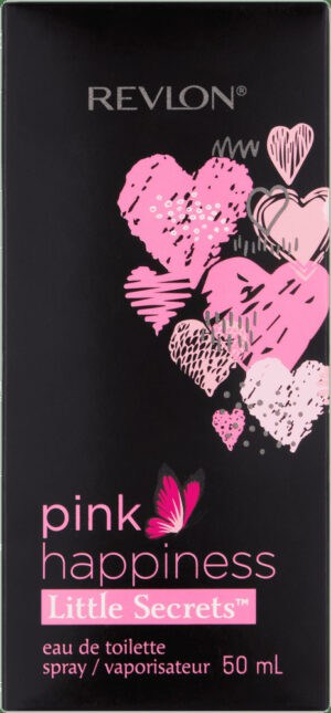 Revlon Pink Happiness Little Secrets Eau De Toilette Spray 50ml