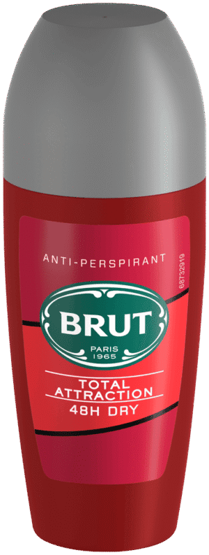 BRUT Total Attraction Antiperspirant Roll-On Deodorant 50ml