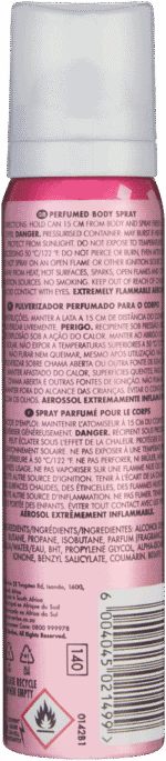 Revlon CHARLIE PINK SPARKLE BODY SPRAY 90ML