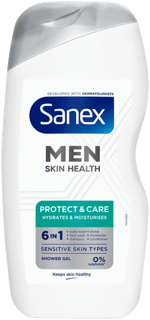Sanex Men Skin Health Protect & Care Shower Gel 500ml