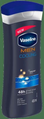 Vaseline Men Cooling Moisturizing Body Lotion 400ml