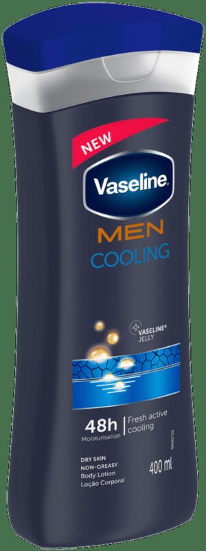 Vaseline Men Cooling Moisturizing Body Lotion 400ml