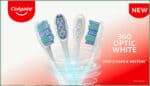 Colgate 360° Optic White Medium Toothbrush 1s