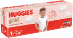 Huggies Gold Size 4+ Disposable Nappies 44pk