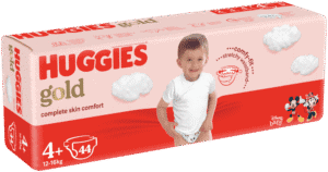 Huggies Gold Size 4+ Disposable Nappies 44pk