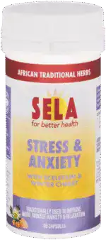 SELA Stress & Anxiety Capsules 30pk