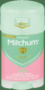 Mitchum Women Powder Fresh Antiperspirant & Deodorant Gel 63g