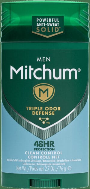 Mitchum Men Clean Control Antiperspirant & Deodorant Invisible Solid 76g