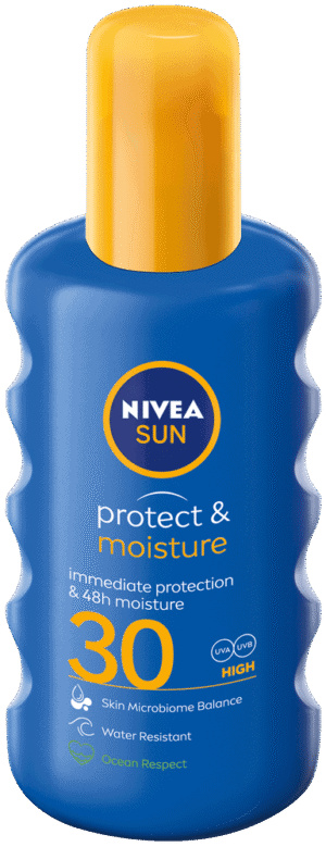 Nivea SUN SPF 30 Protect & Moisture Pump Spray 200ml