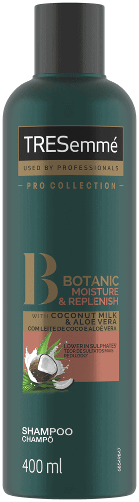 Tresemmé Botanic Moisture and Replenish Lower Sulphate Shampoo 400ml