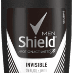 Shield Men Invisible Black and White Antiperspirant Roll-On Deodorant 50ml