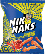 Niknaks Sweet Chilli Flavoured Maize Snack 135g
