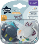 Tommee Tippee 18-36 Months Moda Soothers 2s