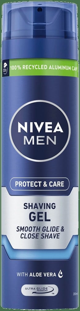 Nivea MEN PROT & CARE SHAVE GEL 200ML