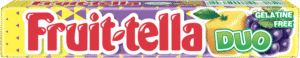 Fruit-tella Lemon & Grape Duo Stick Soft Chew Sweet 32.4g