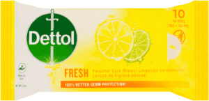 image-0 Dettol Fresh Personal Care Wipes 10pk