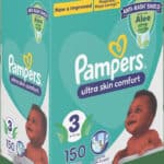 Pampers Size 3 Disposable Nappies 150pk