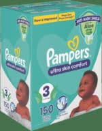 Pampers Size 3 Disposable Nappies 150pk