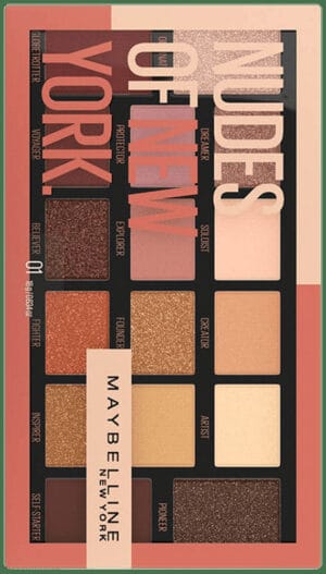 Maybelline Eyestudio Nudes of New York 16 Pan Eyeshadow Palette 18g
