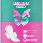 Stayfree Maxi Regular Scented Sanitary Pads with Wings 10pk