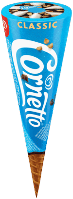OLA Cornetto Classic Cream Flavoured Frozen Dessert Cone 120ml
