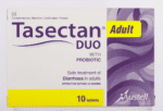 Tasectan Adult Duo Anti-Diarrhoea Treatment Tablets 10pk