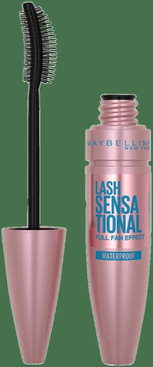 Maybelline Lash Sensational Black Waterproof Mascara 9.5ml