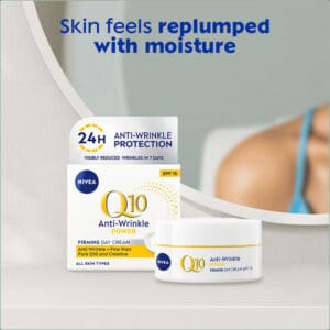 Nivea Q10 SPF 15 Anti-Wrinkle Power Extra Firming Day Cream 50ml