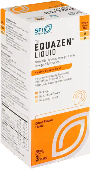 Equazen Citrus Flavour Liquid Omega 200ml