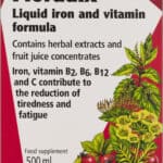 Floradix LIQUID IRON FORMULE 500ML