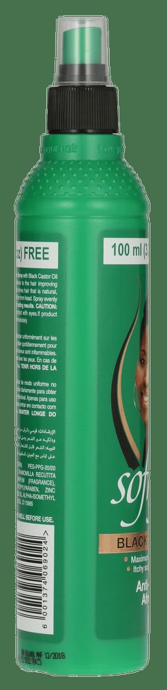 Sofnfree Black Castor Oil Anti-Dandruff Afro Spray 350ml