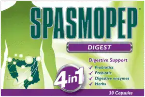 image-0 Spasmopep 4-in-1 Digestive Support Capsules 30pk