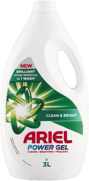 Ariel Power Gel Liquid Detergent 3L