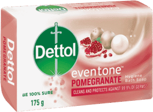 Dettol Eventone Pomegranate Hygiene Bath Soap Bar 175g