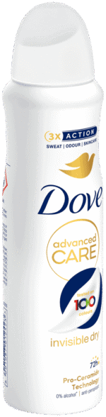 Dove Advanced Care Invisible Dry Anti-Perspirant Body Spray 150ml