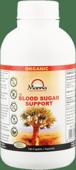 Manna Blood Sugar Support Caplets 180pk