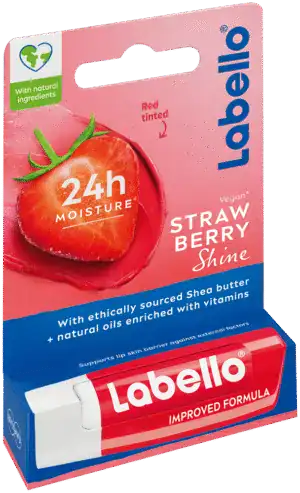 Labello Strawberry Shine Lip Balm 4.8g