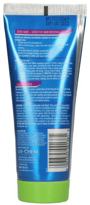 image-0 DX Smooth Zero Hair Sensitive Hair Removal Lotion 100ml