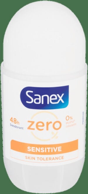 Sanex Zero% Sensitive Deodorant Roll-On 50ml